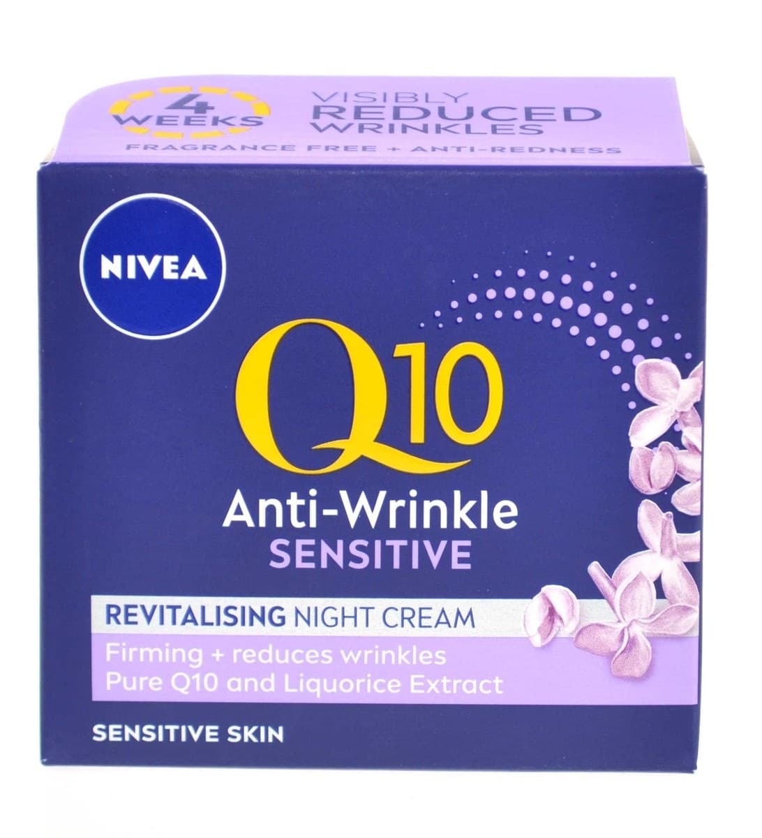 KREMA Q10 SENSITIVE NOĆNA 50ML NIV-slika