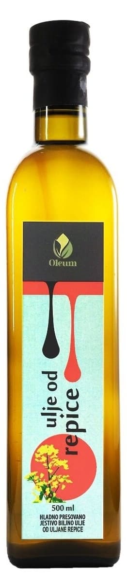 Ulje od repice OLEUM hladno ceđeno 500ml-slika