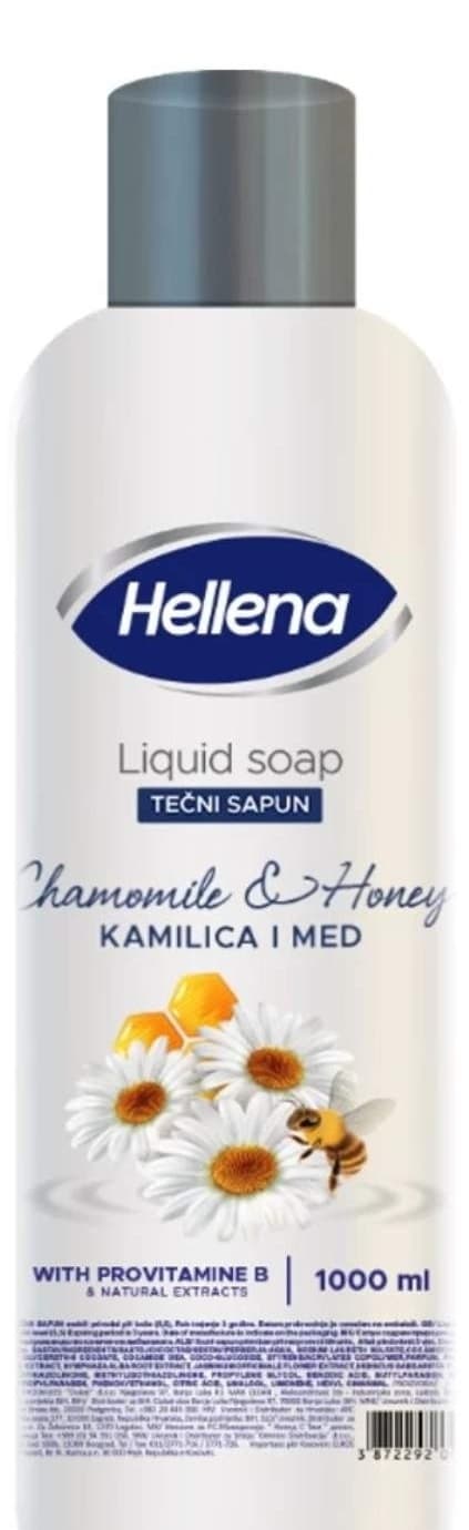 SAPUN TEČ HELLENA KAMILICA MED 1L-slika