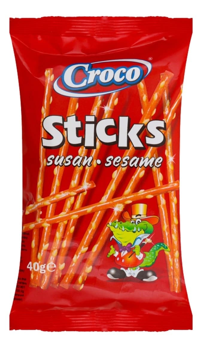 Štapići CROCO slani susam 40g-slika