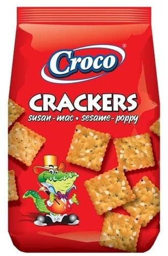 KREKERI SA SUSAMOM I MAKOM CROCO 100G-slika