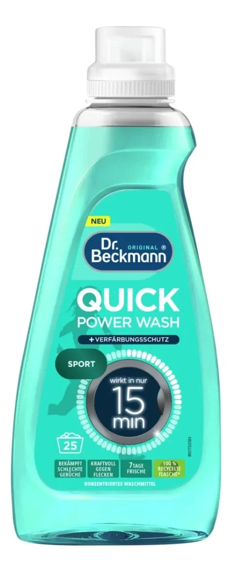 DR.BECKMANN Quick wash sport tečni deterdžent 25 pranja 800ml-slika