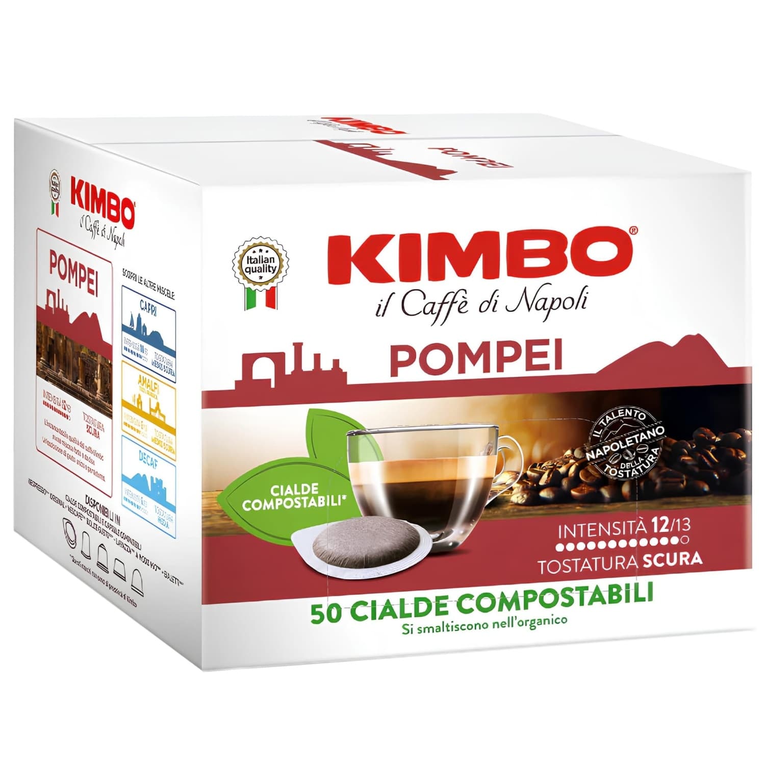 Espresso kafa KIMBO Pompei Cialde 50kom-slika