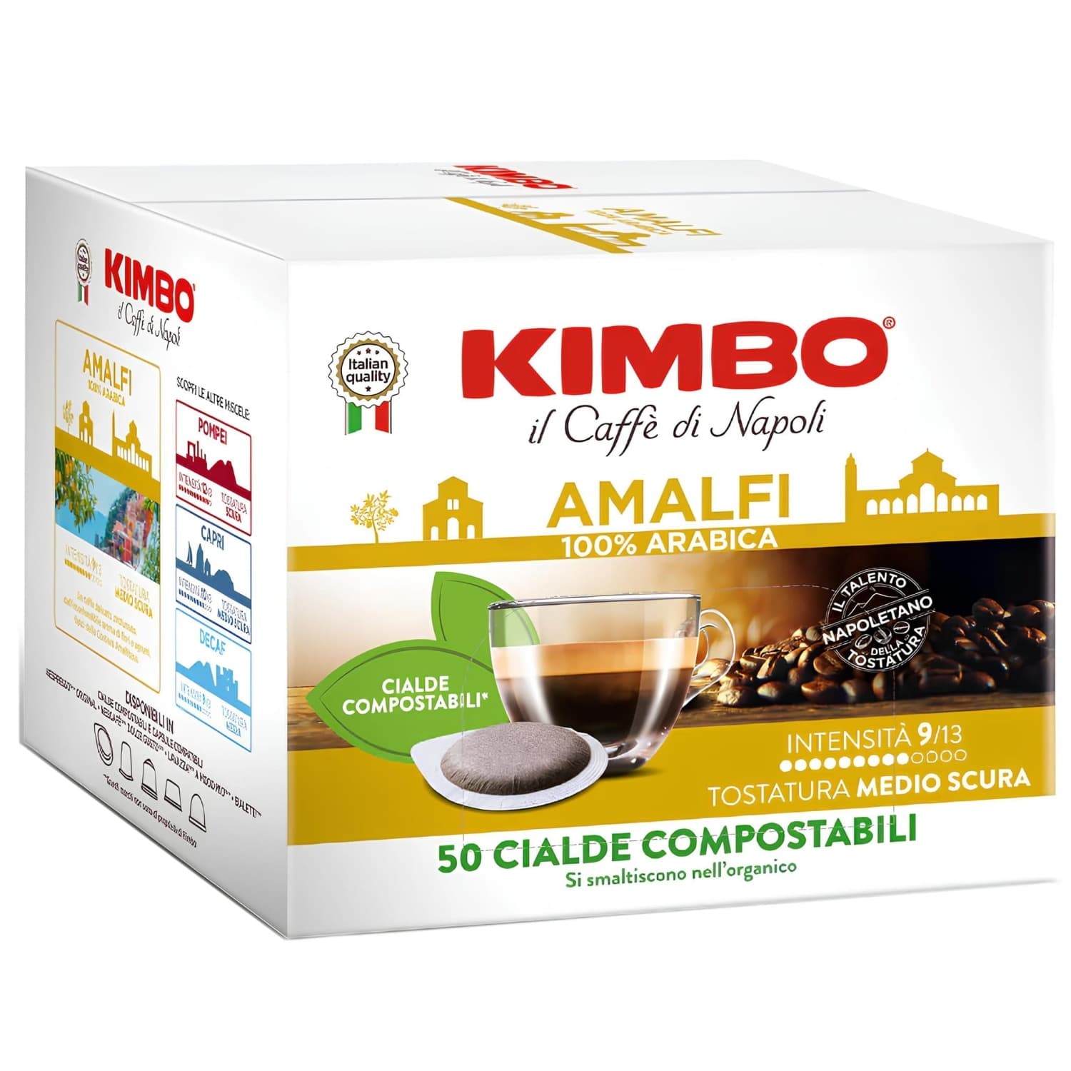 Espresso kafa KIMBO Amalfi Cialde 50kom-slika