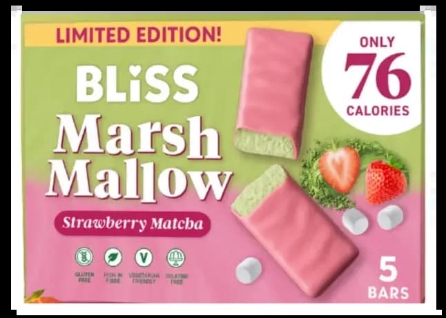 BLISS marhmallows jagoda 100g-slika