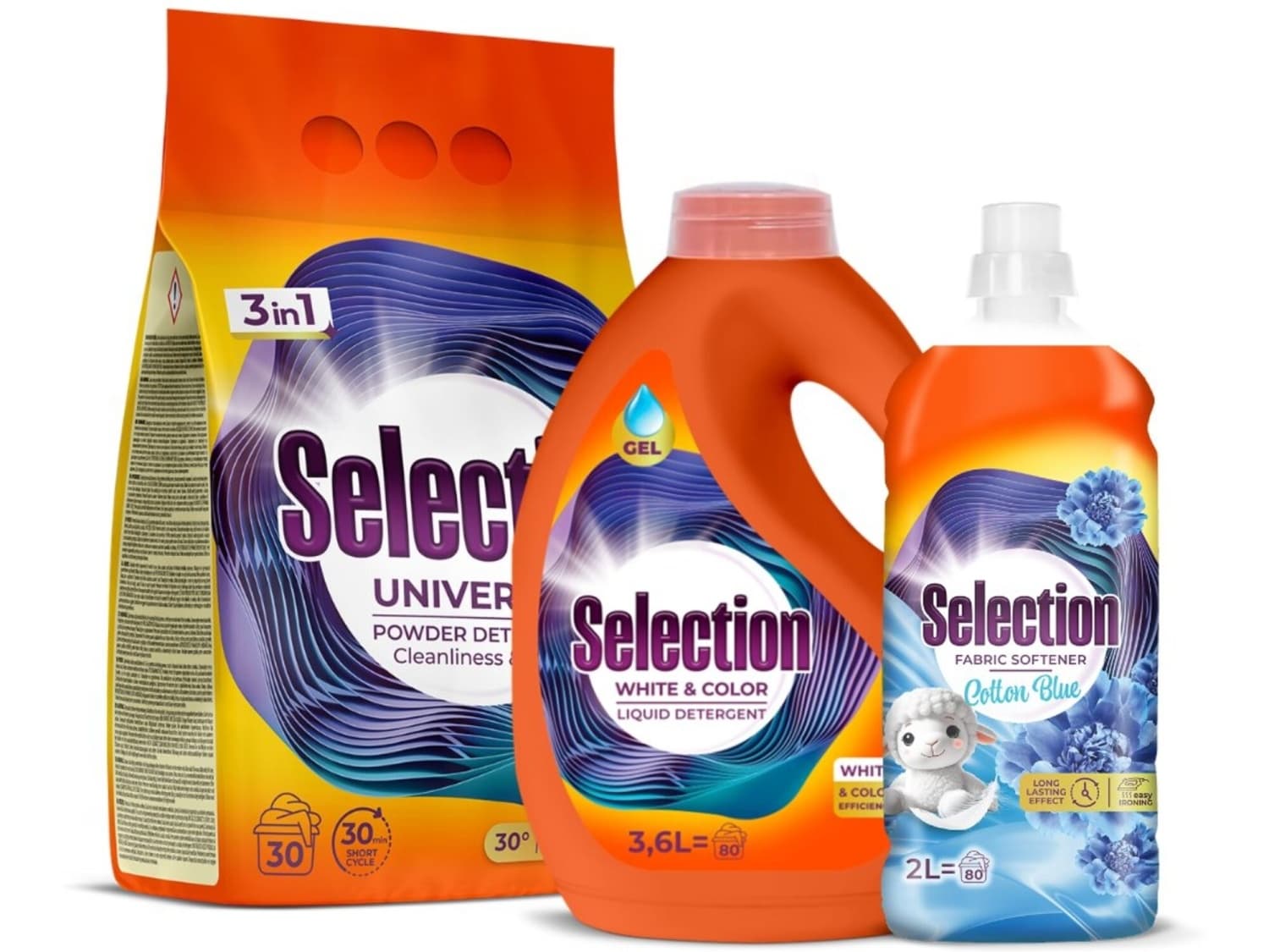 SELECTION paket za pranje veša 3 proizvoda-slika