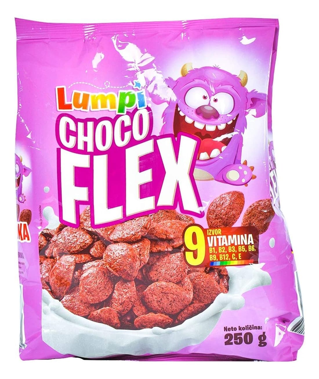 Pahuljice LUMPI choco flex 250g-slika