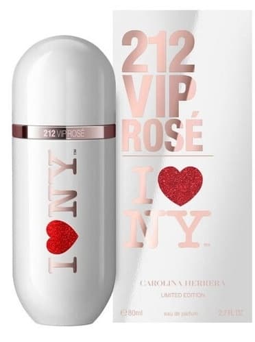 CAROLINA HERRERA 212 VIP Rose I love NY parfem 80ml-slika