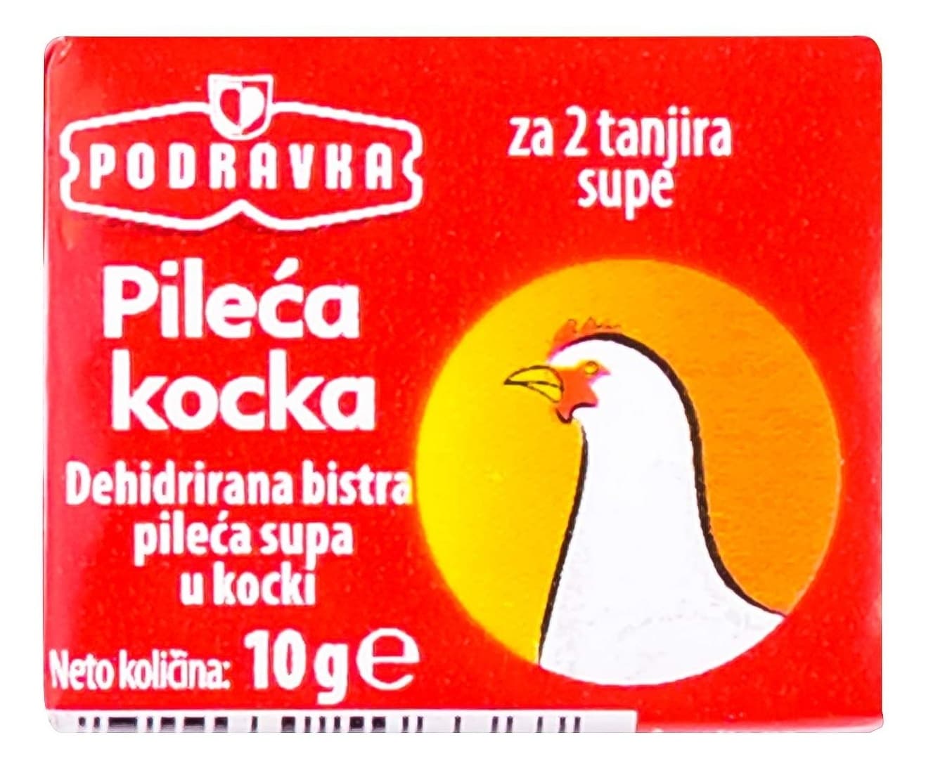 Supa PODRAVKA kocka pileća 10g-slika