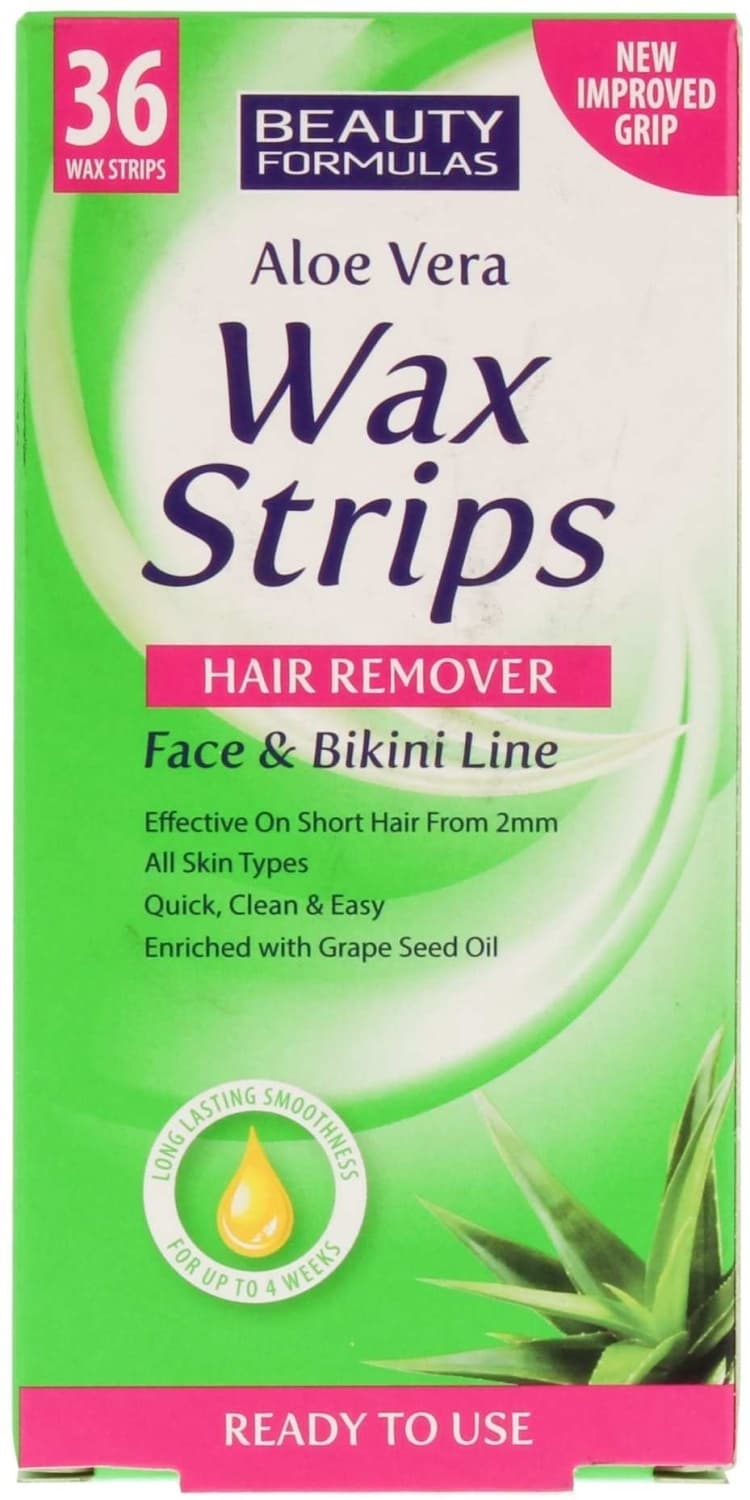 BEAUTY FORMULAS trake sa voskom za lice i bikini zonu 36kom-slika