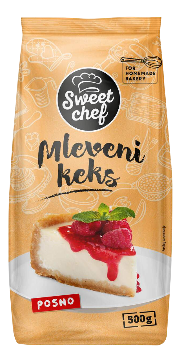 KEKS MLEVENI 500G SWEET CHEF-slika