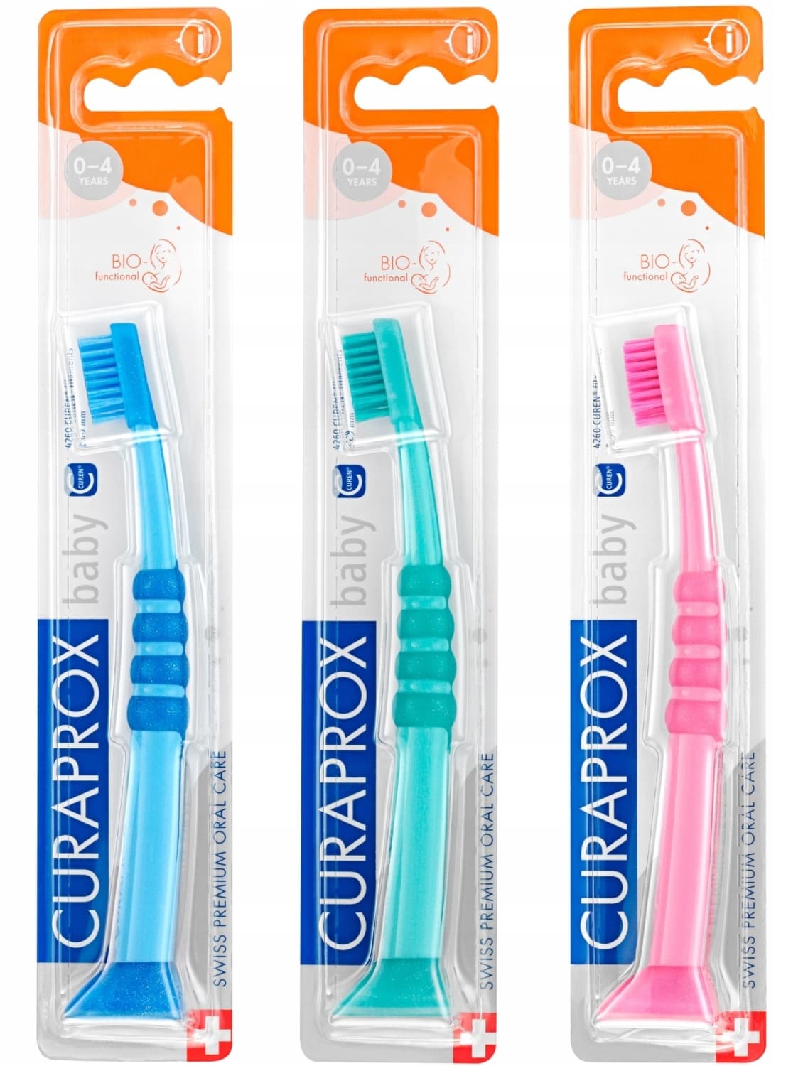 CURAPROX dečija četkica za zube baby 0-4g 1kom (više vrsta)-slika