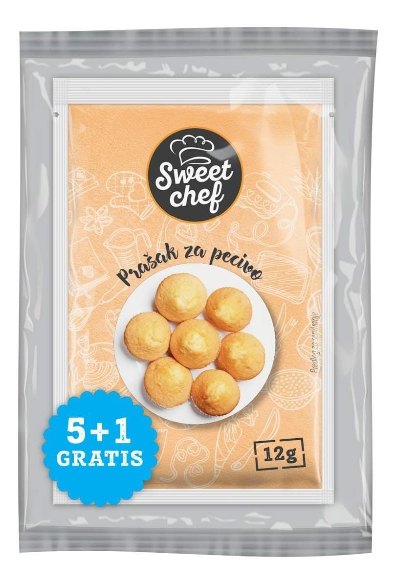 Prašak za pecivo SWEET CHEF 6x12g-slika