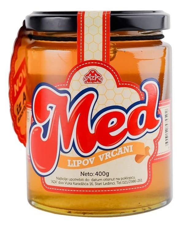 Med AZA Lipov 400g-slika