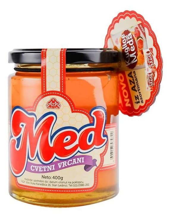 Med AZA Cvetni 400g-slika