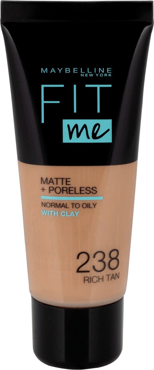 MAYBELLINE Fit me matte tečni puder 238 rich tan 30ml-slika