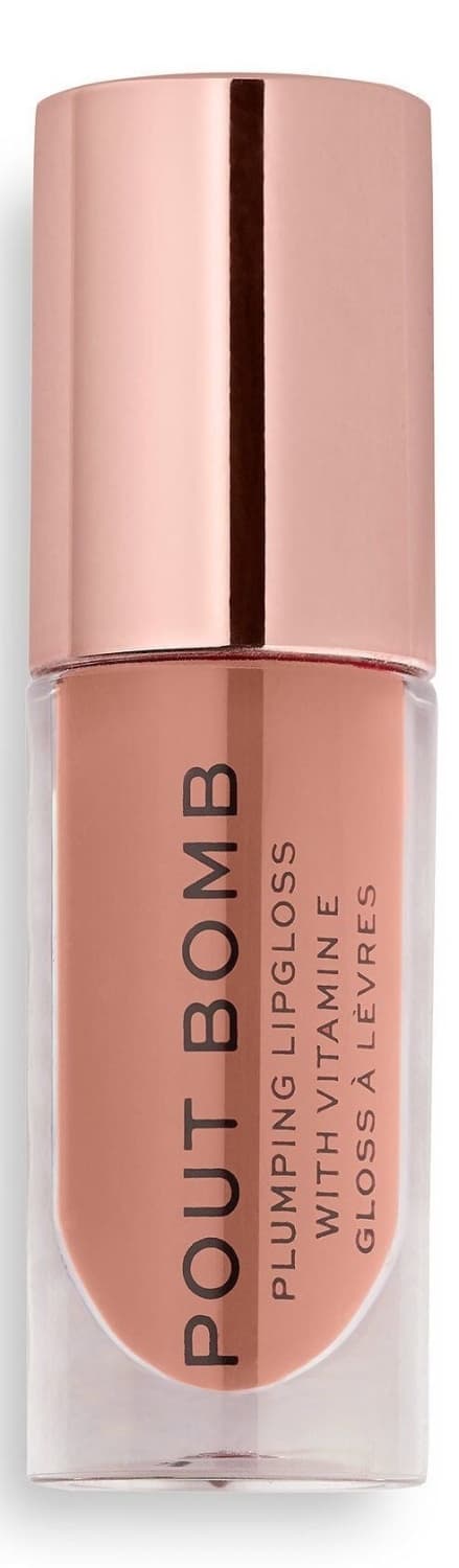 REVOLUTION Pout bomb sjaj za usne kiss nude-slika