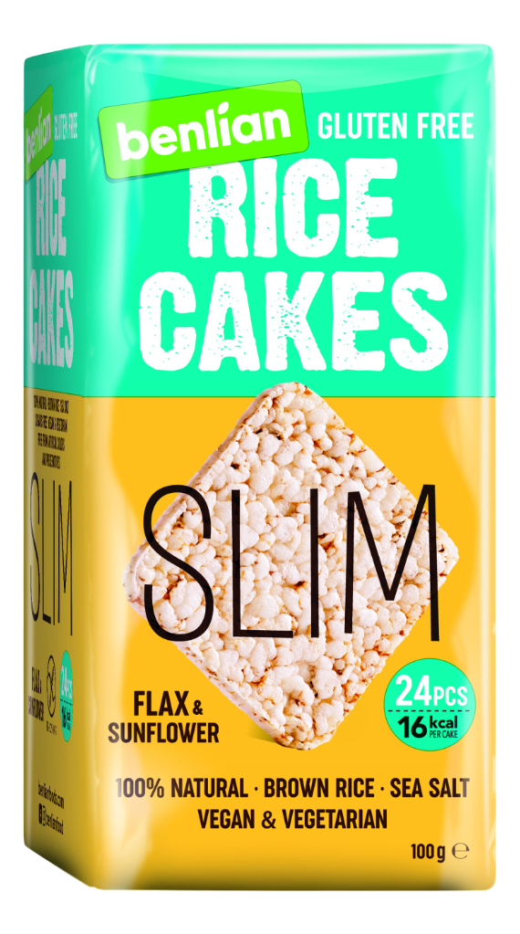 Pirinčane galete BENLIAN FOOD Slim lan i suncokret 100g-slika