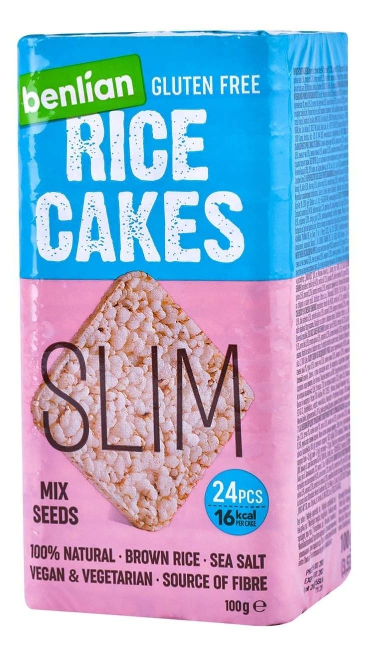 Pirinčane galete BENLIAN FOOD Slim miks semenki 100g-slika
