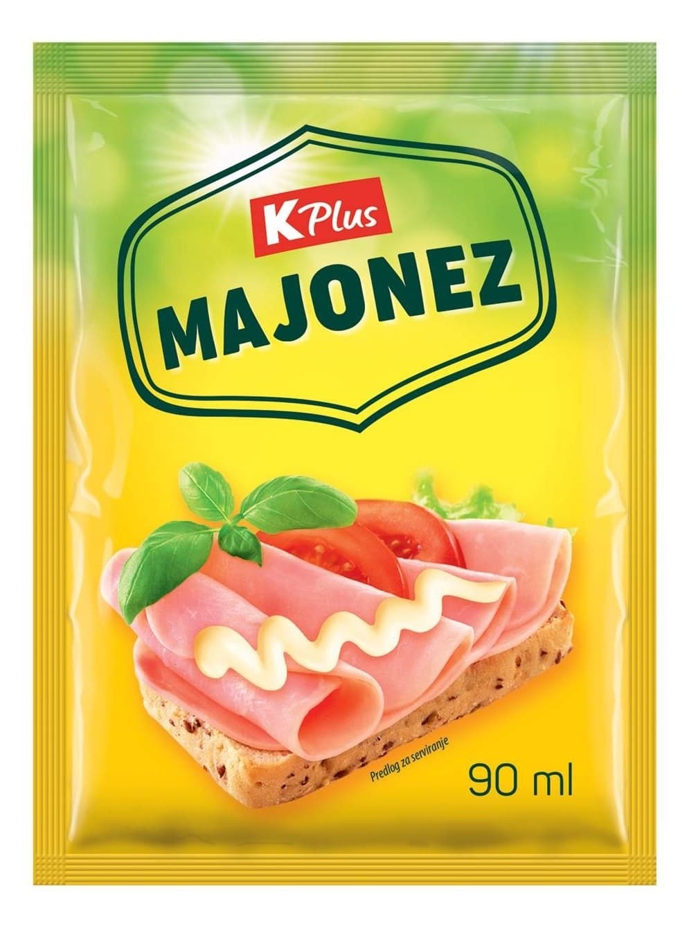 Majonez K PLUS delikates 90ml-slika