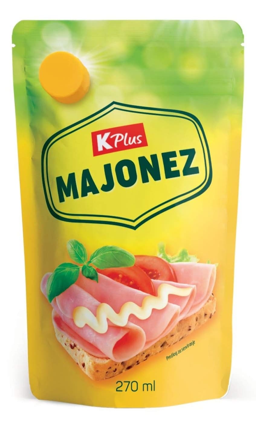 Majonez K PLUS delikates 270ml-slika