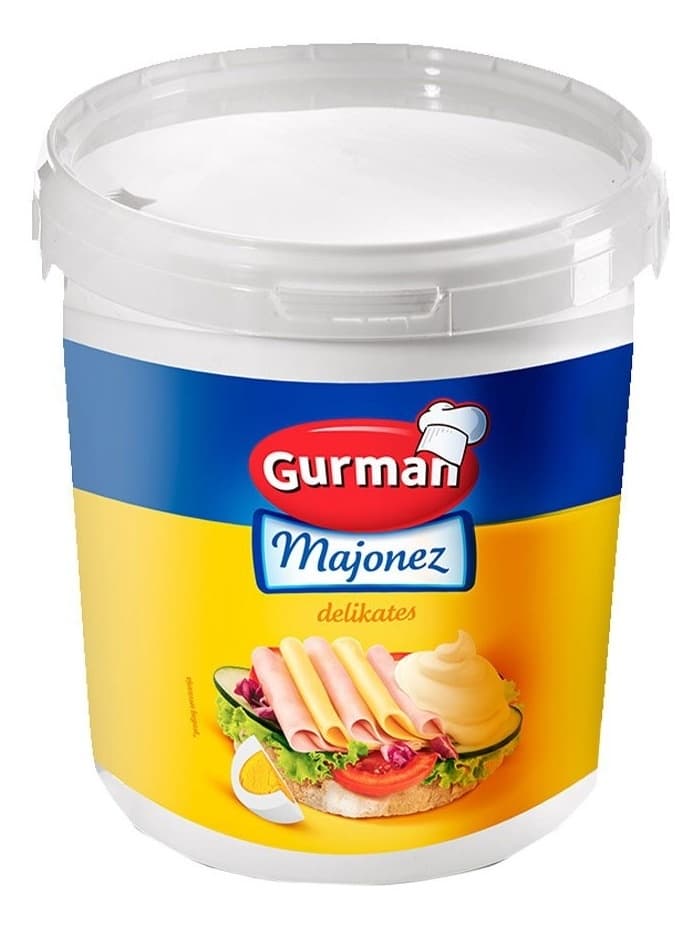 Majonez GURMAN delikates kantica 900ml-slika
