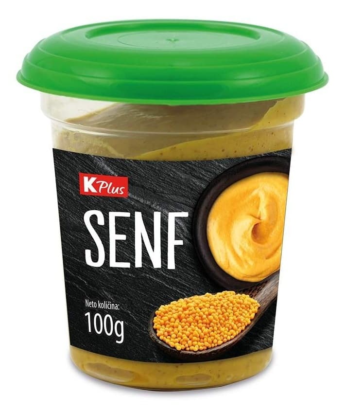 Senf K PLUS fini 100g-slika