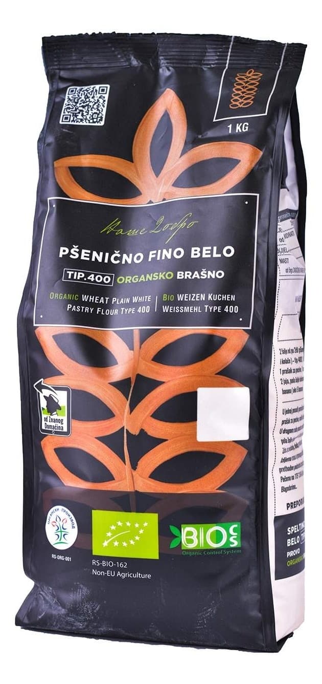 BRAŠNO ORG PŠEN BELO TIP400 1KG ND-slika
