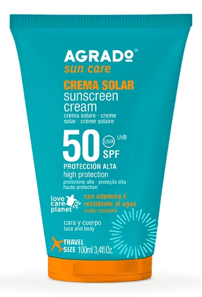 Krema za sunčanje AGRADO vodootporna SPF50 100ml-slika