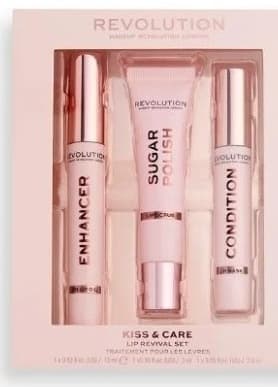 REVOLUTION Kiss & Care set (piling, maska i tonirano ulje)-slika