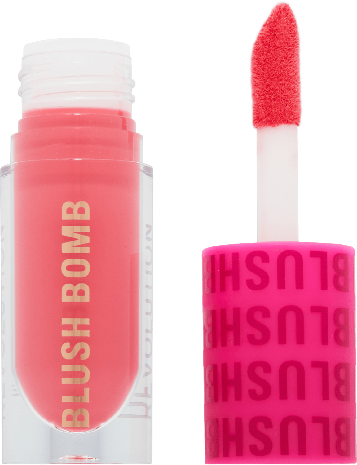 REVOLUTION Blush Bomb tečno rumenilo savage coral-slika