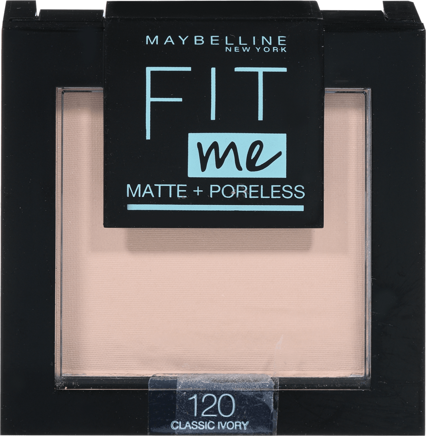 MAYBELLINE Fit me matte kompaktni puder 120 classic ivory-slika