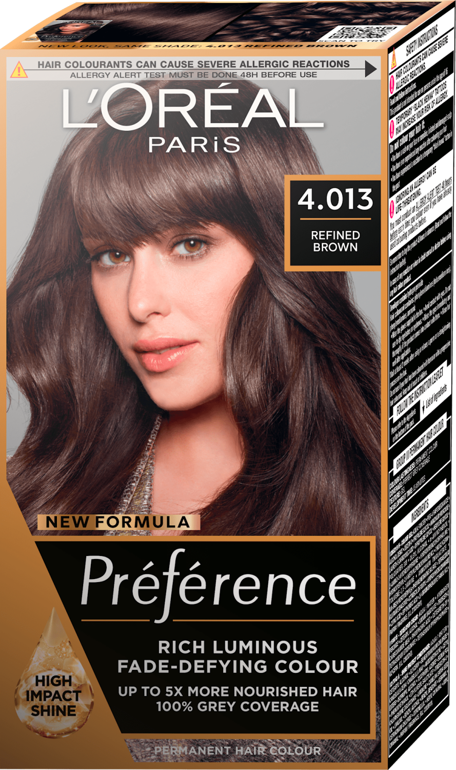 L'OREAL Preference farba za kosu 4.013 refined brown-slika