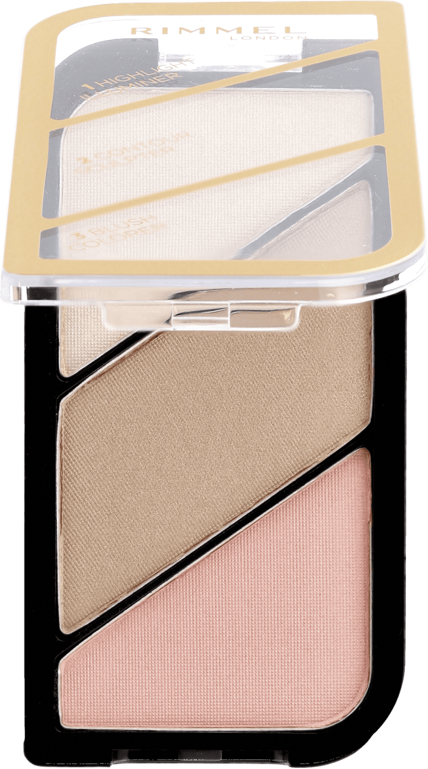 RIMMEL Kate paleta za konturisanje 002 coral glow-slika