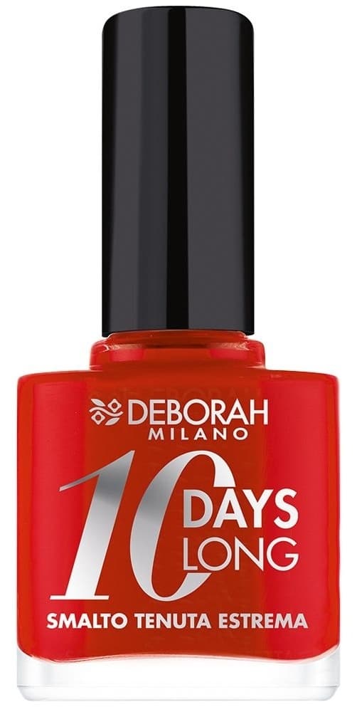 DEBORAH 10 days long lak za nokte 39 geranium red-slika