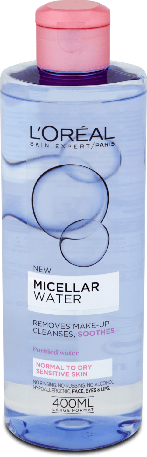 L'OREAL micelarna voda za osetljivu i suvu kožu 400ml-slika