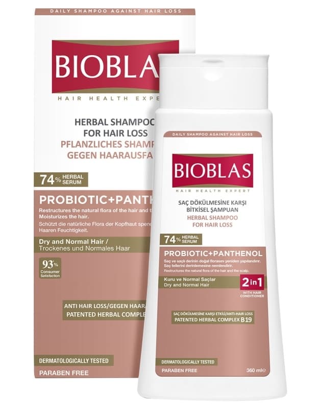 Šampon za kosu BIOBLAS probiotik i pantenol 360ml-slika