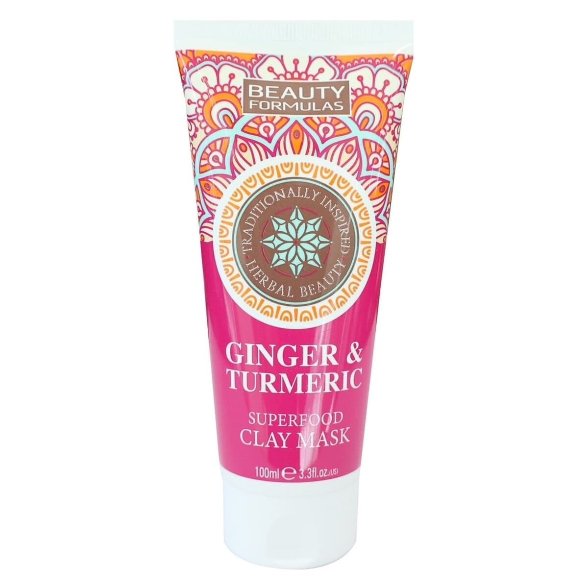 BEAUTY FORMULAS Ginger & turmeric maska za lice 100ml-slika