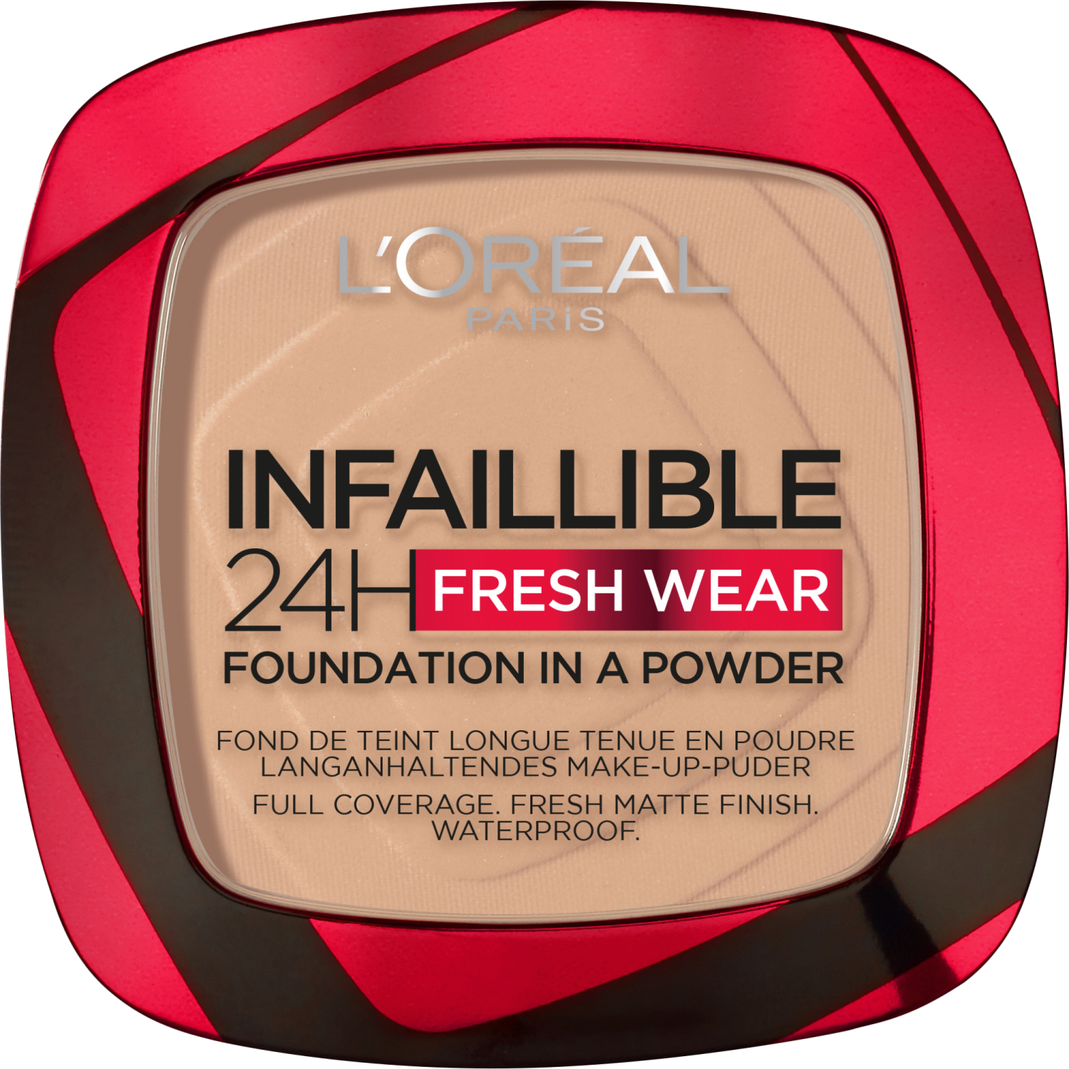 L'OREAL Infaillible 24h puder u kamenu 130 true beige-slika