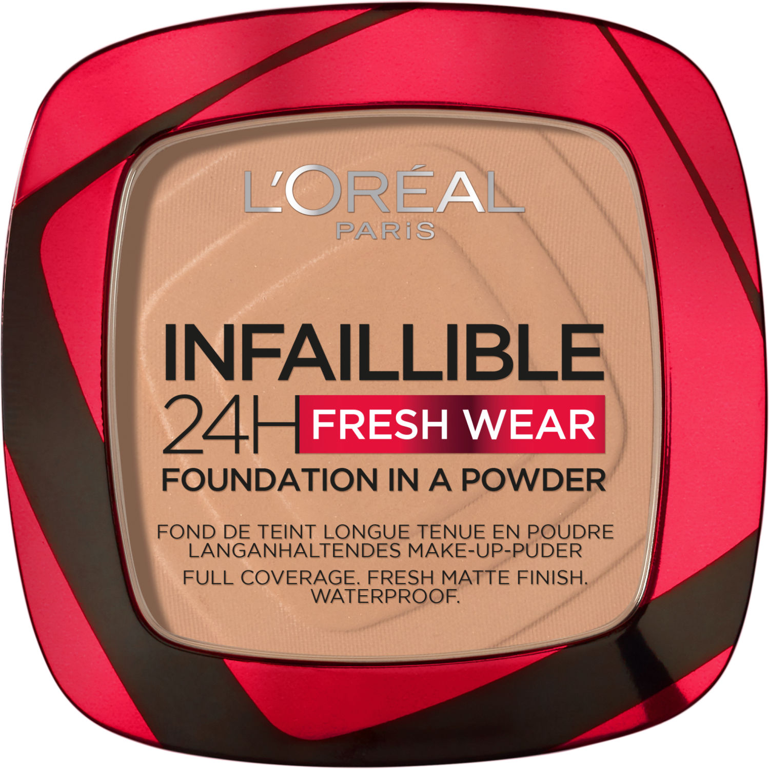 L'OREAL Infaillible 24h fresh wear kompaktni puder 220 sand-slika