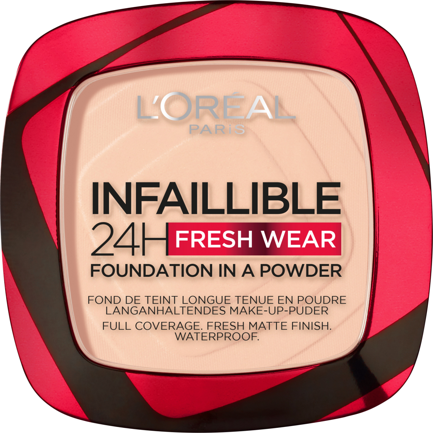 L'OREAL Infaillible 24h kompaktni puder 180 rose sand-slika
