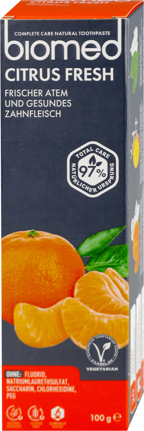 PASTA ZA ZUBE CITRUS FRESH BIOMED 100G-slika