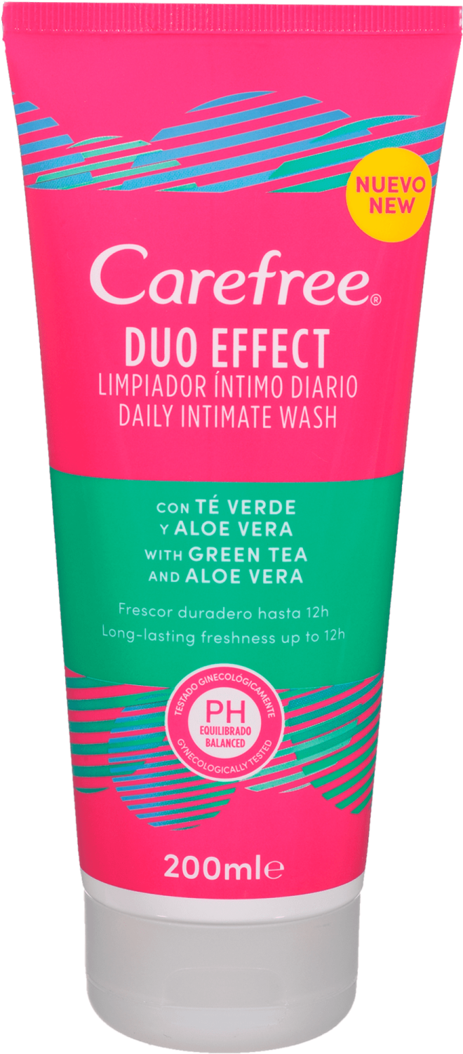 CAREFREE intimna kupka duo effect aloe vera 200ml-slika