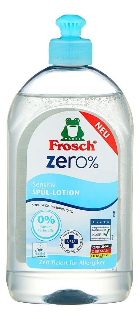 Deterdžent za posuđe FROSCH Zero sensitive 500ml-slika
