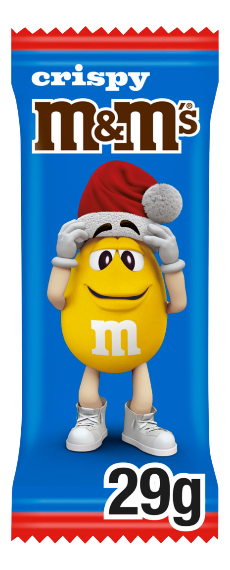 ČOKOLADICA MM CRISPY SANTA XMAS 29G-slika