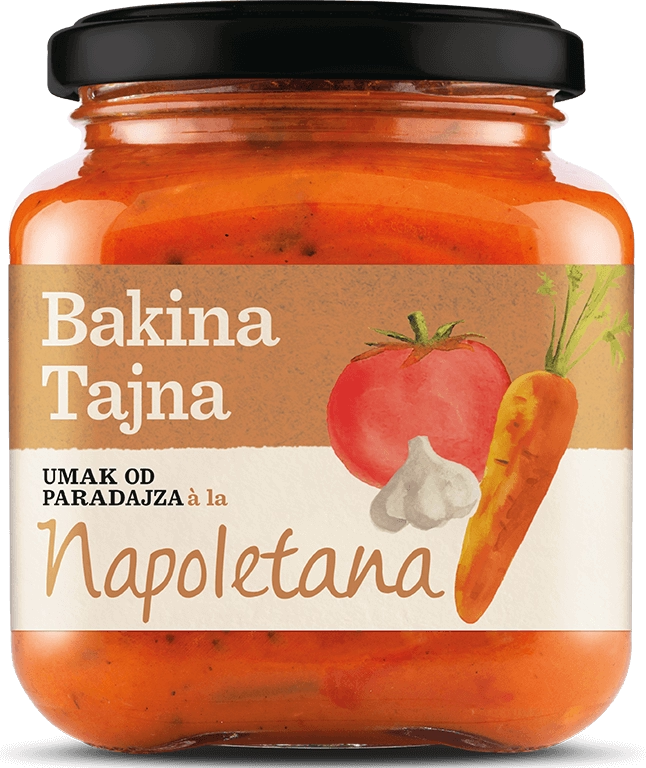 Paradajz sos BAKINA TAJNA Napoletana 300g-slika
