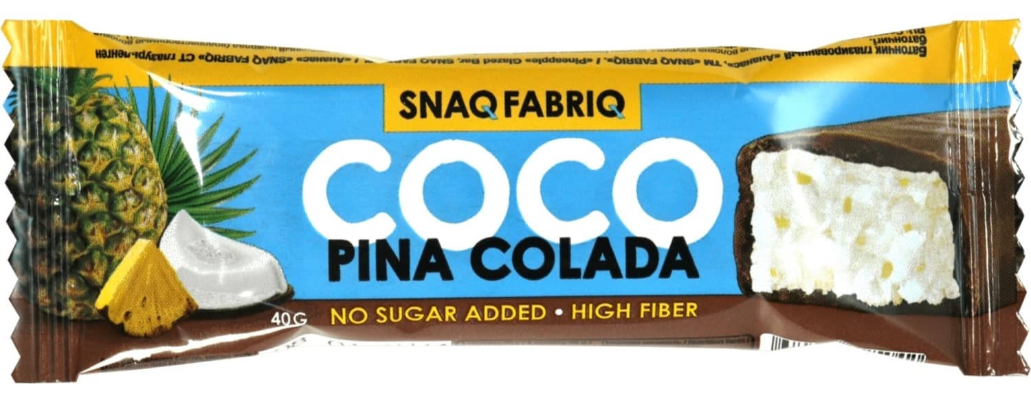 Proteinski bar SNAQ FABRIQ Pina colada 40g-slika