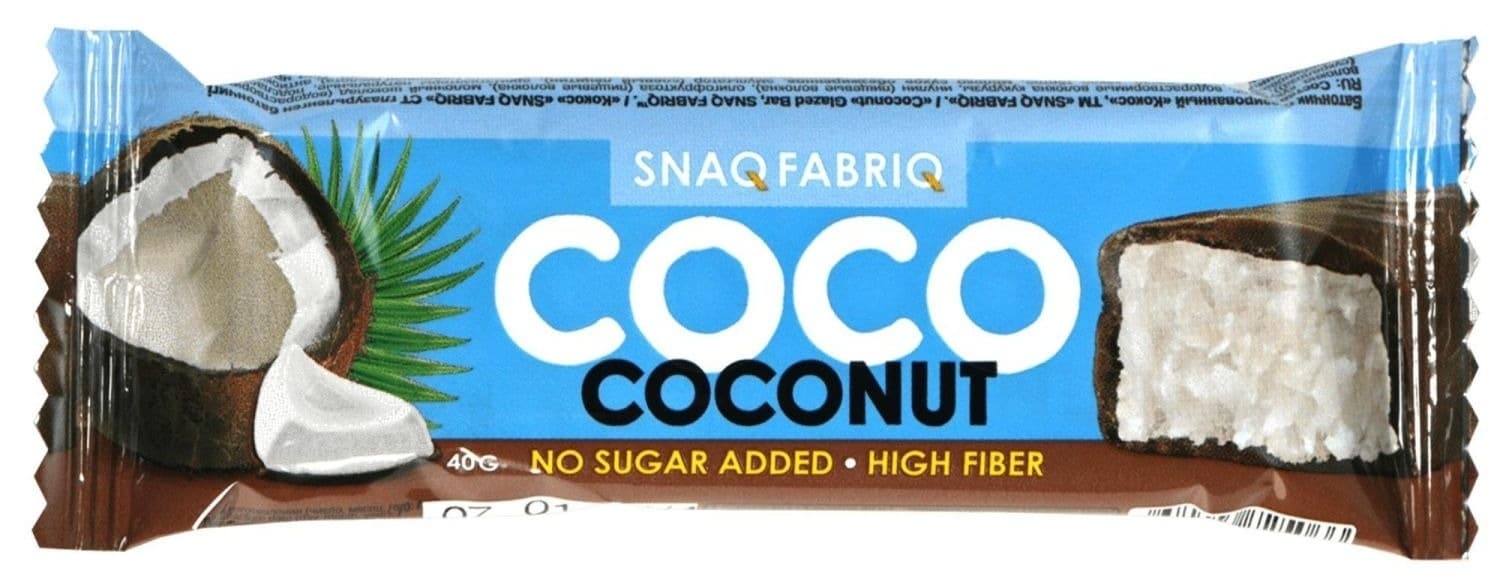 Proteinski bar SNAQ FABRIQ kokos 40g-slika