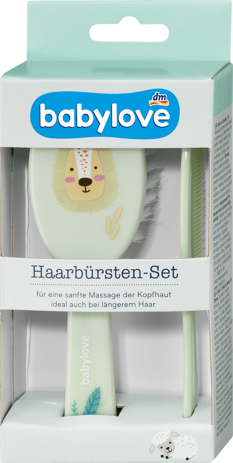 BABYLOVE set četka i češalj 2kom (više vrsta)-slika