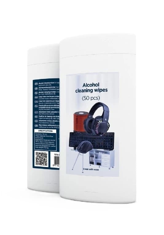 Maramice za čišćenje GEMBIRD microfiber 50kom-slika